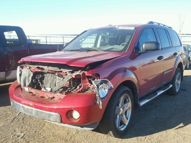 1D8HB58P47F572368 - 2007 DODGE DURANGO LI MAROON photo 2