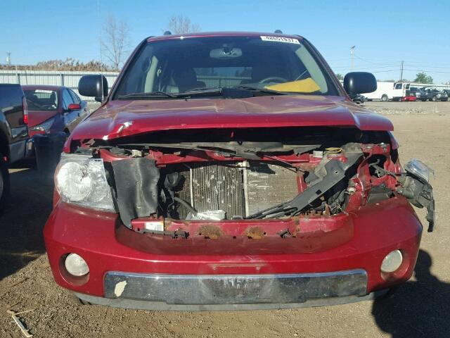 1D8HB58P47F572368 - 2007 DODGE DURANGO LI MAROON photo 9