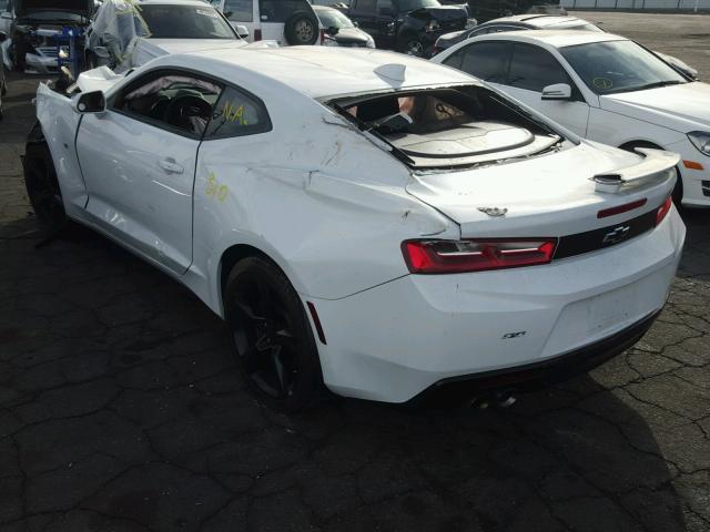 1G1FE1R72H0113454 - 2017 CHEVROLET CAMARO SS WHITE photo 3