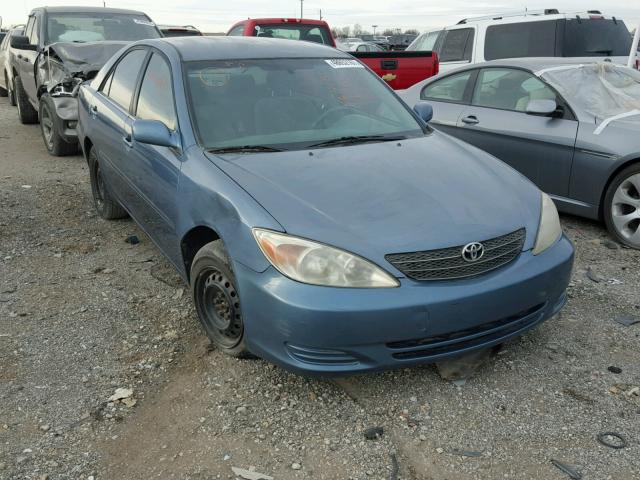 4T1BE32K63U162296 - 2003 TOYOTA CAMRY LE ლურჯი ფოტო 1