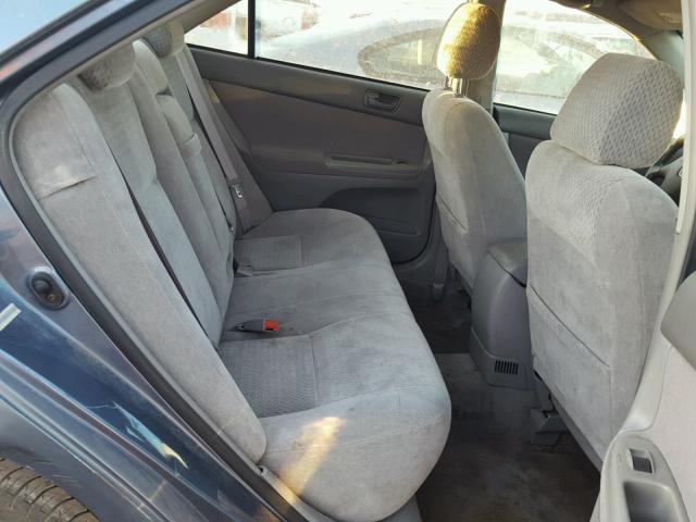 4T1BE32K63U162296 - 2003 TOYOTA CAMRY LE ლურჯი ფოტო 6