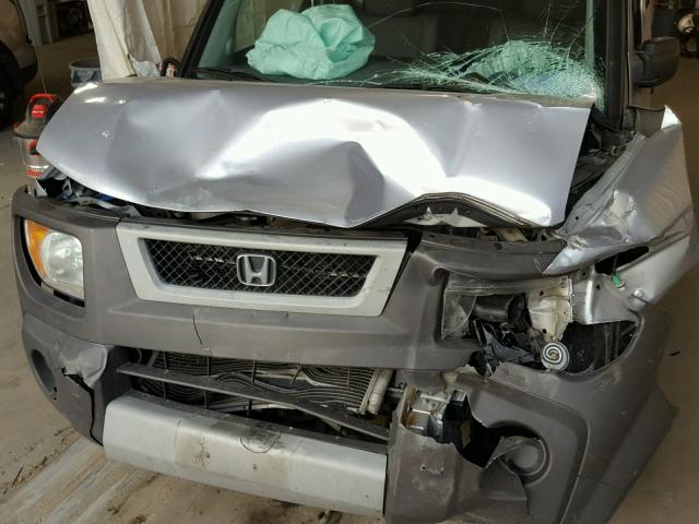 5J6YH28553L001990 - 2003 HONDA ELEMENT EX SILVER photo 9