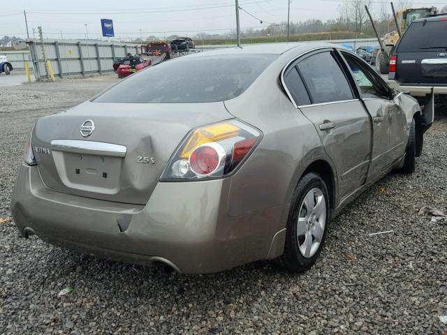 1N4AL21EX8N522169 - 2008 NISSAN ALTIMA 2.5 BROWN photo 4