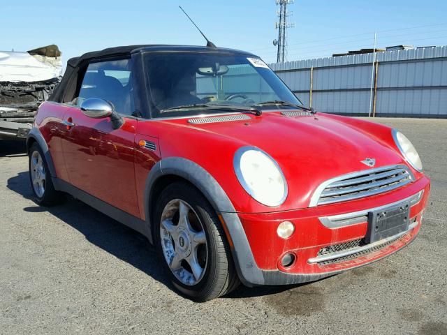 WMWRF33425TG10106 - 2005 MINI COOPER RED photo 1