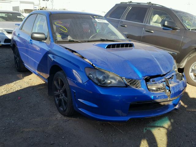 JF1GD79686G518978 - 2006 SUBARU IMPREZA WR BLUE photo 1