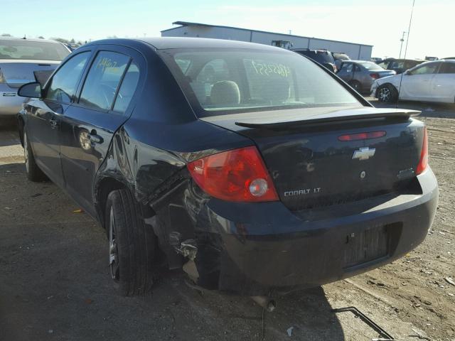 1G1AD5F53A7214670 - 2010 CHEVROLET COBALT 1LT BLACK photo 3