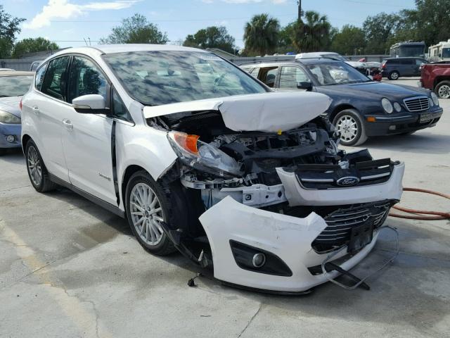 1FADP5BU5DL501339 - 2013 FORD C-MAX SEL WHITE photo 1