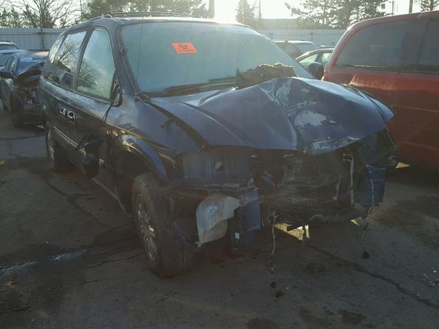 2A4GP54L26R618828 - 2006 CHRYSLER TOWN & COU BLUE photo 1