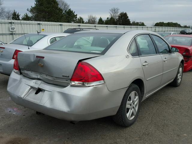 2G1WB58K779278118 - 2007 CHEVROLET IMPALA LS SILVER photo 4