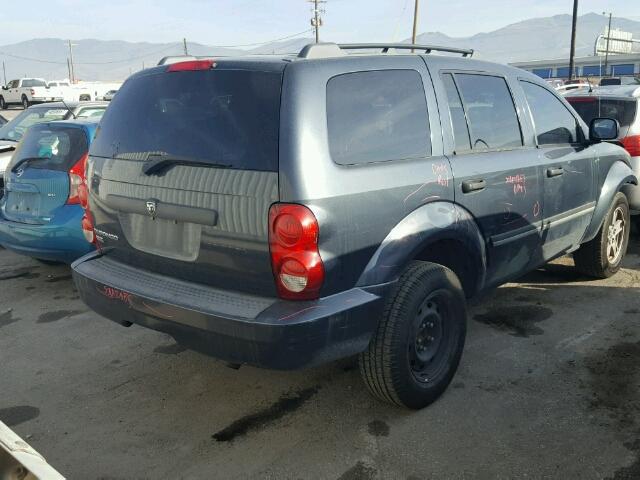 1D8HB48NX7F535902 - 2007 DODGE DURANGO SL BLACK photo 4