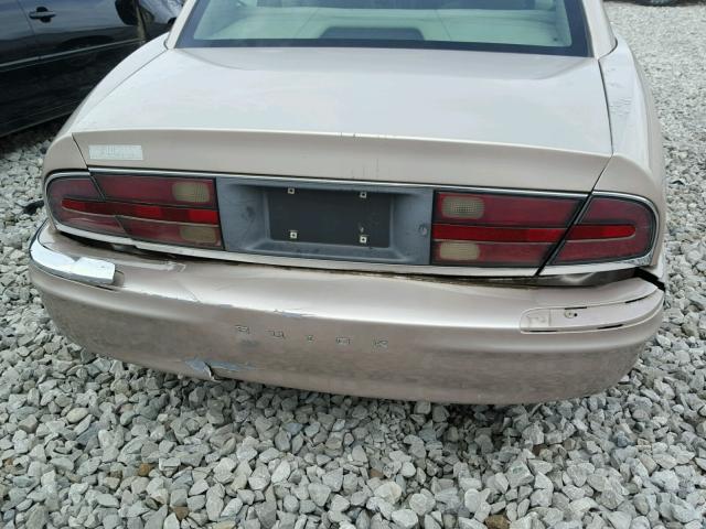 1G4CW52K6X4621216 - 1999 BUICK PARK AVENU TAN photo 9