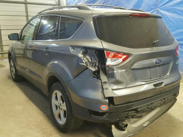 1FMCU0GX8DUC65943 - 2013 FORD ESCAPE SE GRAY photo 3