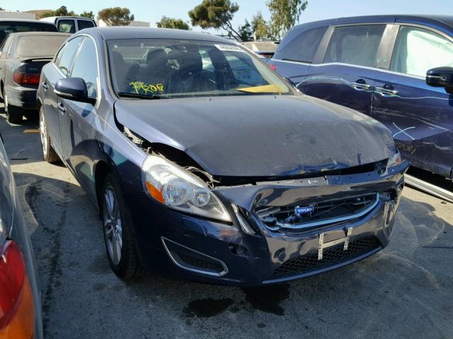 YV1612FH7D2175009 - 2013 VOLVO S60 T5 BLUE photo 1