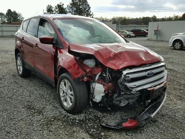 1FMCU9GD7HUD71283 - 2017 FORD ESCAPE SE 勃艮第红 照片 1