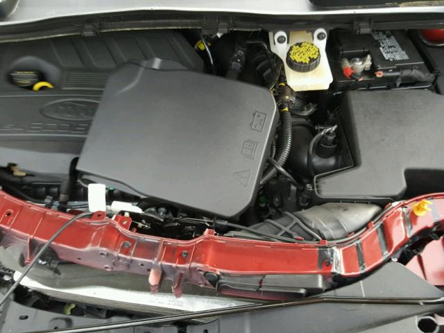 1FMCU9GD7HUD71283 - 2017 FORD ESCAPE SE 勃艮第红 照片 7