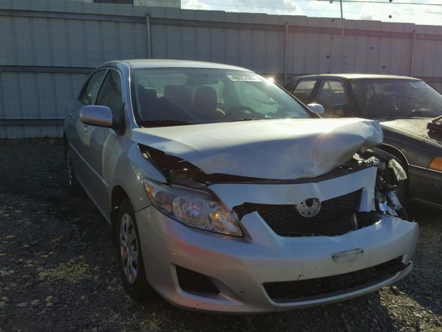 1NXBU4EE0AZ359072 - 2010 TOYOTA COROLLA BA SILVER photo 1