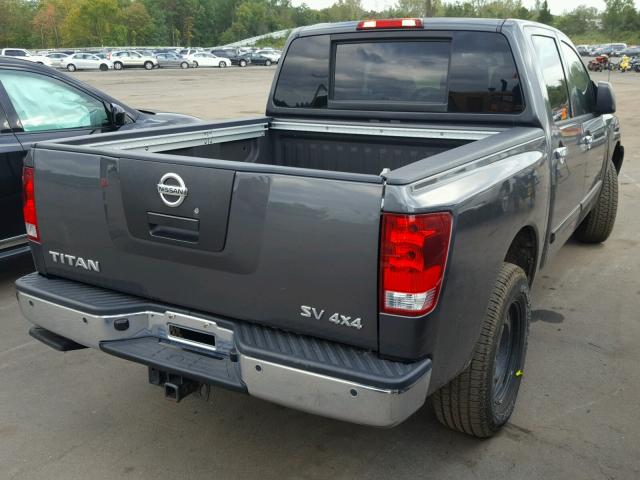 1N6AA0ECXCN316515 - 2012 NISSAN TITAN S CHARCOAL photo 4