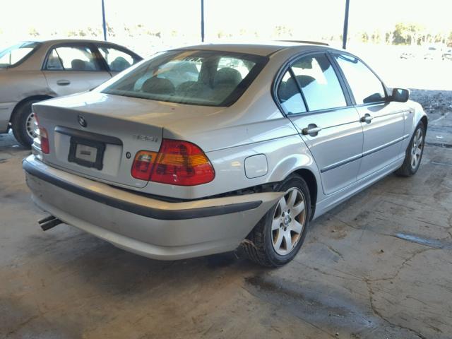 WBAET37493NJ31620 - 2003 BMW 325 I SILVER photo 4