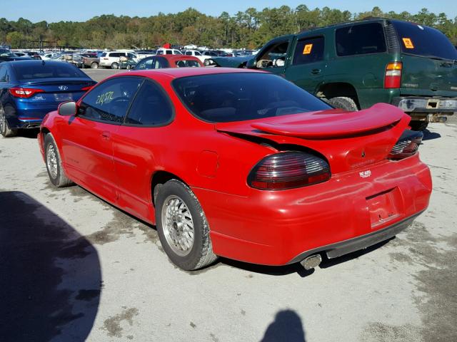 1G2WP12K0YF168731 - 2000 PONTIAC GRAND PRIX RED photo 3