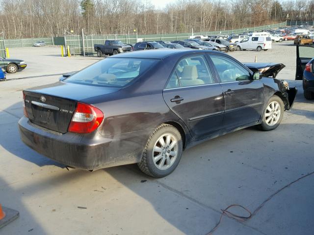 4T1BE32KX2U528811 - 2002 TOYOTA CAMRY LE 紫色 照片 4