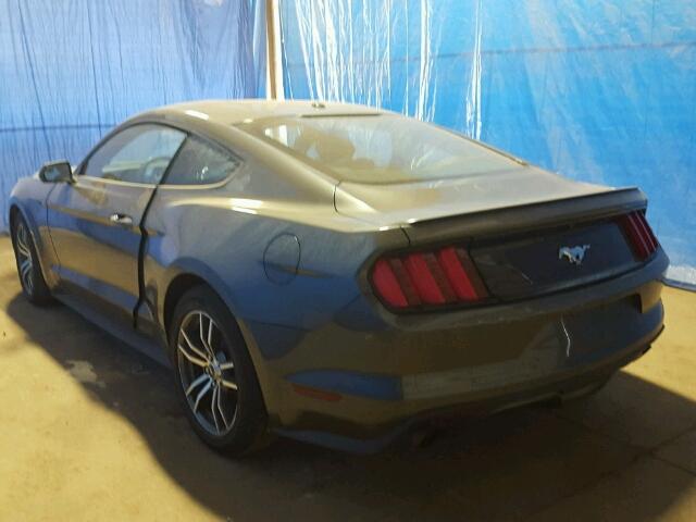 1FA6P8TH3H5310413 - 2017 FORD MUSTANG GRAY photo 3