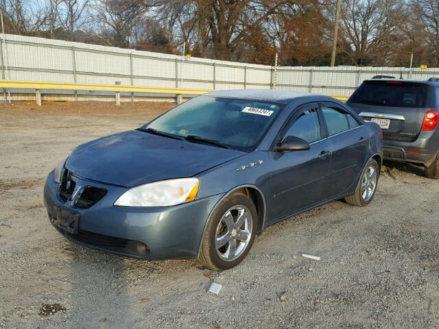 1G2ZH558464165888 - 2006 PONTIAC G6 GT BLUE photo 2