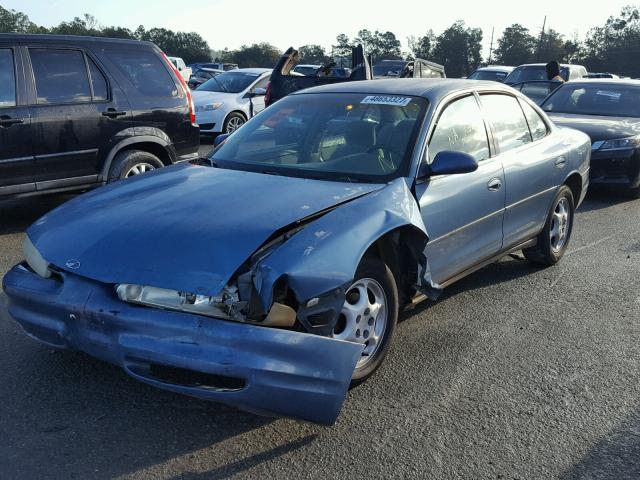 1G3WS52K7WF378354 - 1998 OLDSMOBILE INTRIGUE G BLUE photo 2