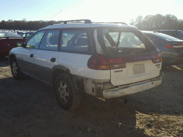 4S3BG485XT6384382 - 1996 SUBARU LEGACY OUT WHITE photo 3