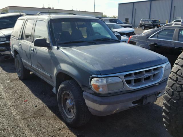 1FMDU34XXTUA32249 - 1996 FORD EXPLORER GREEN photo 1