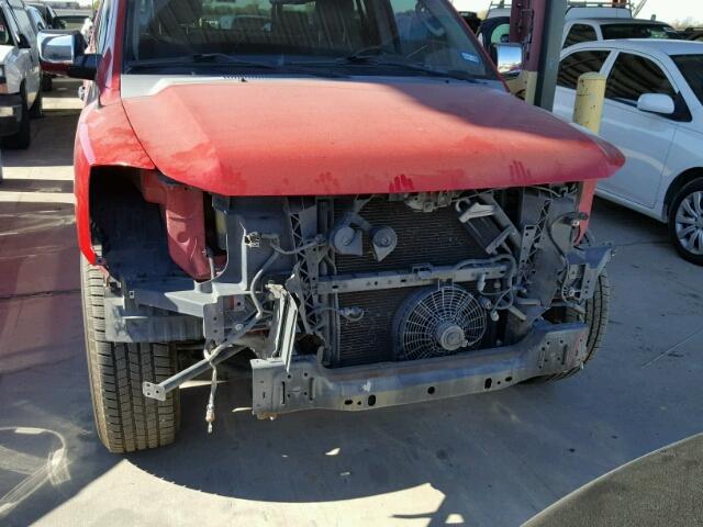 1N6BA07A76N545691 - 2006 NISSAN TITAN XE RED photo 9