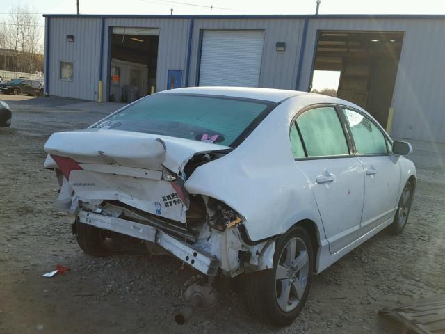 2HGFA16837H301931 - 2007 HONDA CIVIC EX WHITE photo 4