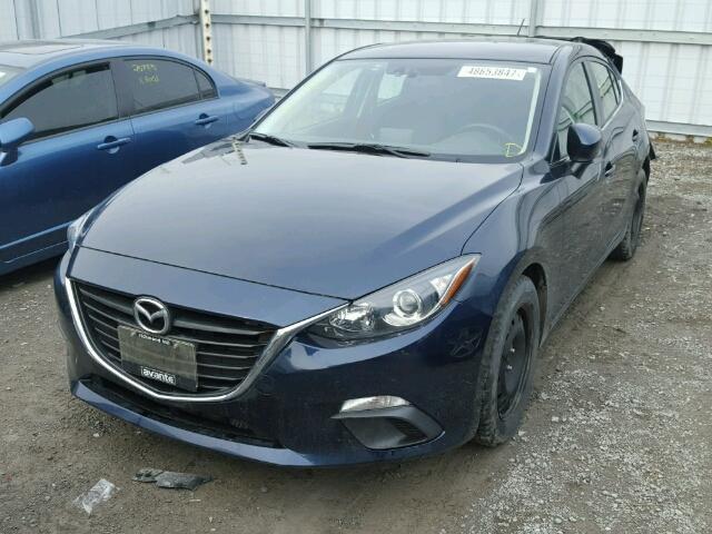 3MZBM1L78FM126069 - 2015 MAZDA 3 TOURING BLUE photo 2