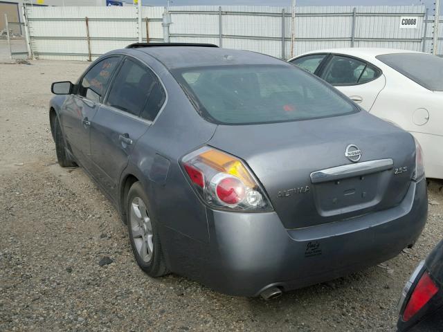 1N4AL21E88N461548 - 2008 NISSAN ALTIMA 2.5 GRAY photo 3