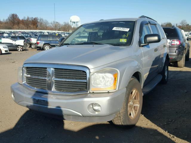 1D4HB48N45F557201 - 2005 DODGE DURANGO SL SILVER photo 2