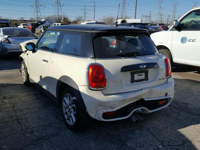 WMWXP7C56F2A38890 - 2015 MINI COOPER S CREAM photo 3