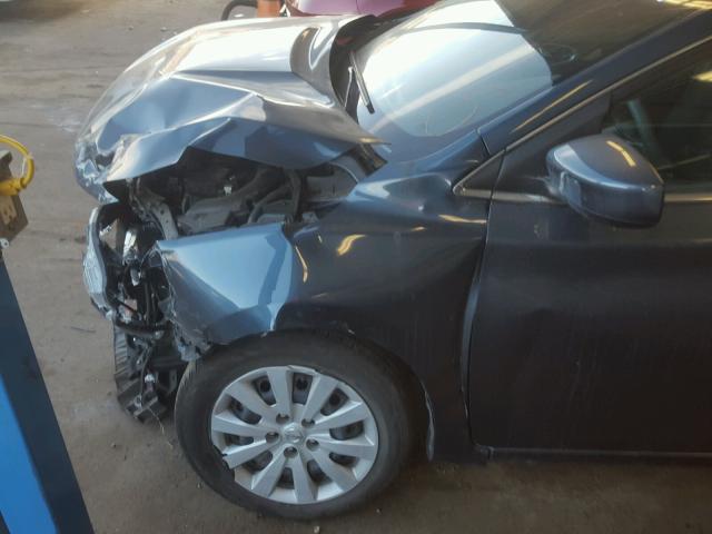 3N1AB7AP9HY346068 - 2017 NISSAN SENTRA S ლურჯი ფოტო 9