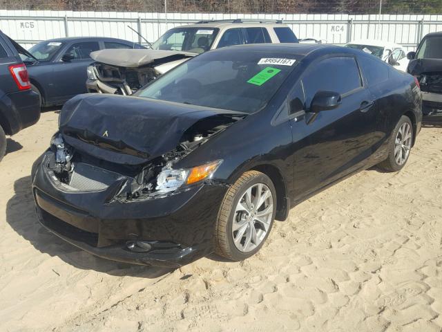 2HGFG4A52CH707092 - 2012 HONDA CIVIC SI BLACK photo 2