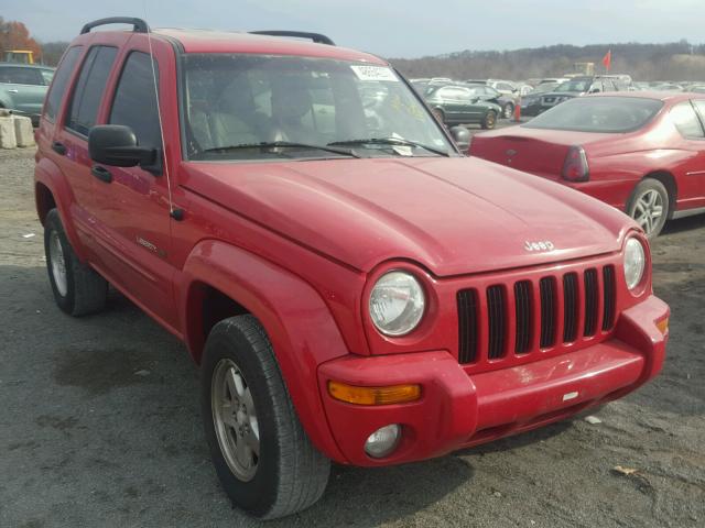 1J8GK58K42W228491 - 2002 JEEP LIBERTY LI RED photo 1