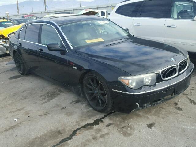 WBAGN634X3DR12517 - 2003 BMW 745 LI BLACK photo 1