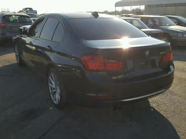 WBA3C1C58CF434523 - 2012 BMW 328 I SULE BLACK photo 3