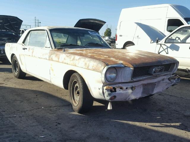 6R07T163640 - 1966 FORD MUSTANG WHITE photo 1