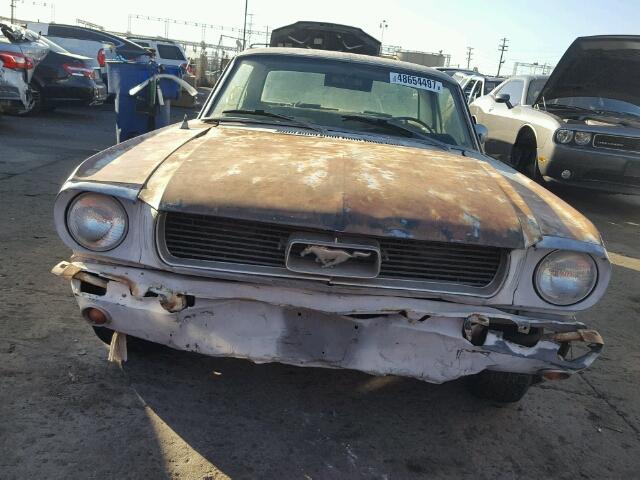 6R07T163640 - 1966 FORD MUSTANG WHITE photo 9