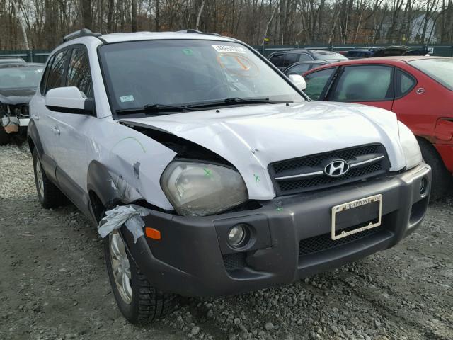 KM8JN12D87U567633 - 2007 HYUNDAI TUCSON SE WHITE photo 1