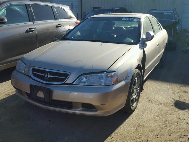 19UUA5667YA009020 - 2000 ACURA 3.2TL TAN photo 2