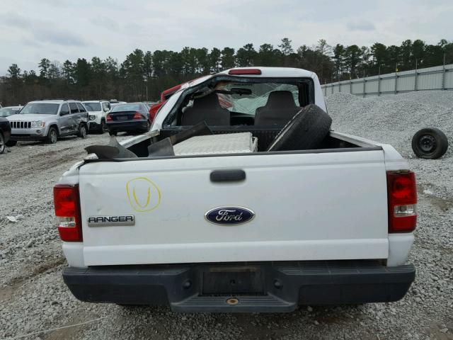 1FTYR10D28PA70409 - 2008 FORD RANGER WHITE photo 9