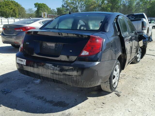 1G8AZ55F37Z171751 - 2007 SATURN ION LEVEL BLACK photo 4