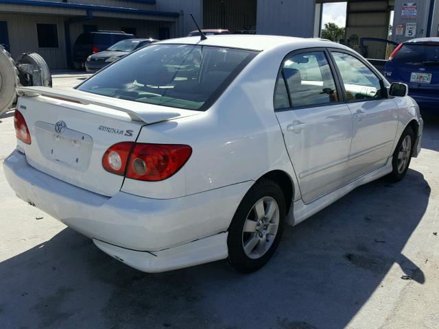 1NXBR32E06Z689124 - 2006 TOYOTA COROLLA CE SILVER photo 4