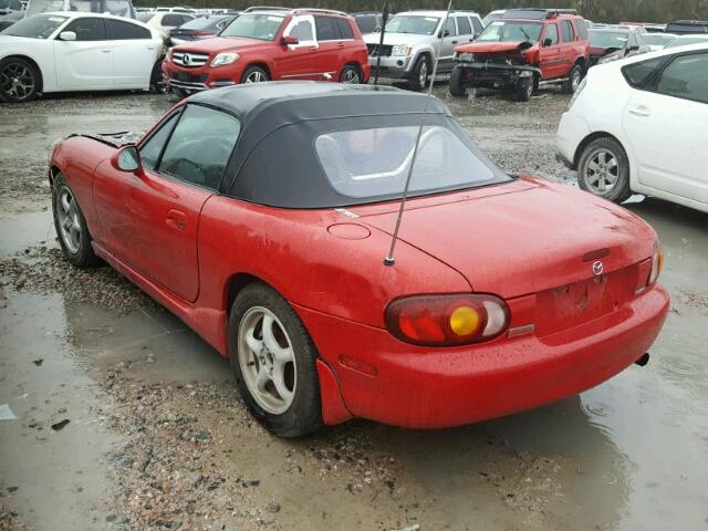 JM1NB3530Y0151629 - 2000 MAZDA MX-5 MIATA RED photo 3