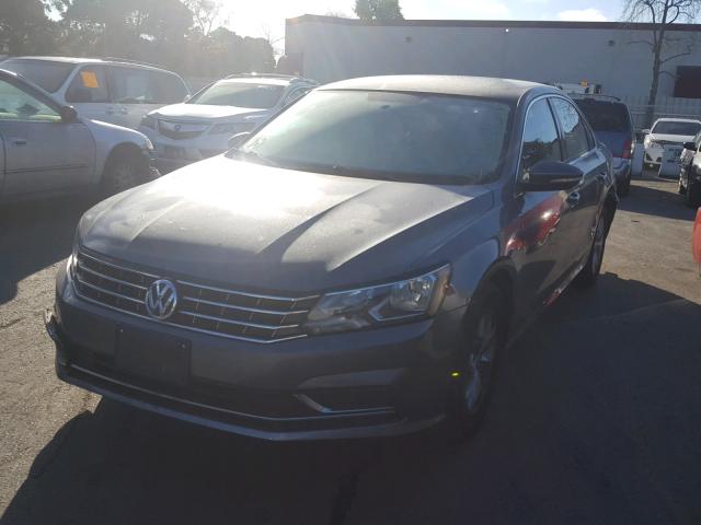 1VWAT7A34GC054677 - 2016 VOLKSWAGEN PASSAT S GRAY photo 2