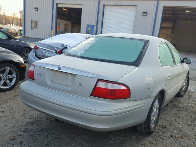 1MEFM55S34A625982 - 2004 MERCURY SABLE LS P SILVER photo 4